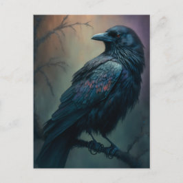 Postal Gótico Pastel Arte Ilustración de cuerdas solitari
