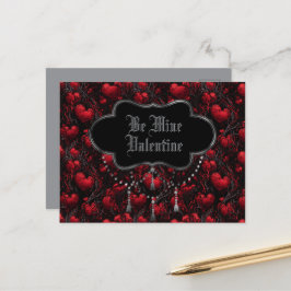 Postal Gótico Sé Mía San Valentín