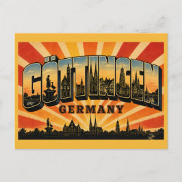 Postal Göttingen Alemania Gänseliesel