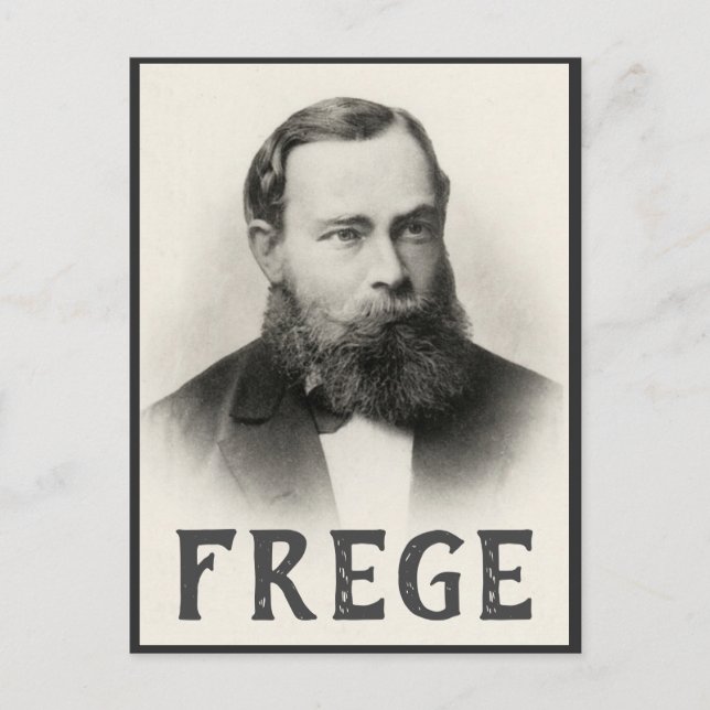 Postal Gottlob Frege (Anverso)