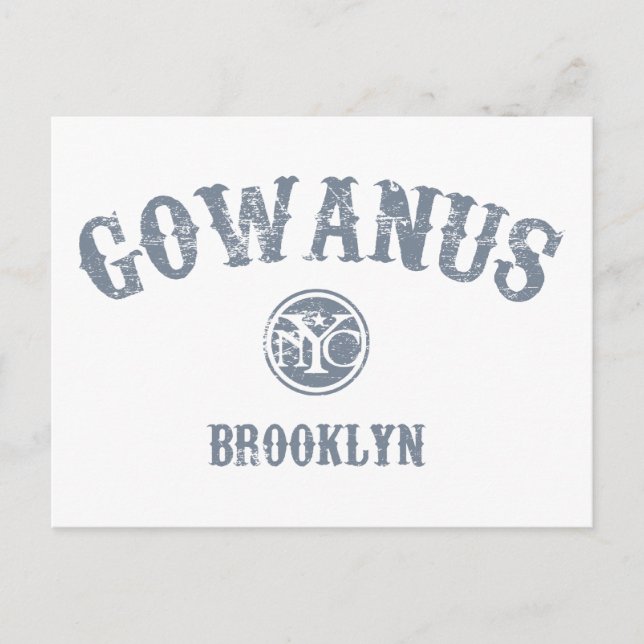 Postal Gowanus (Anverso)