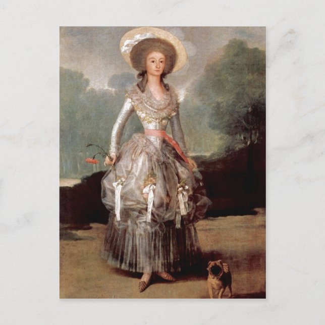 Postal Goya y Lucientes, Francisco de Francisco de Goya F (Anverso)