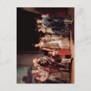 Postal ¿Goya y Lucientes, Francisco de Portr? der Familie