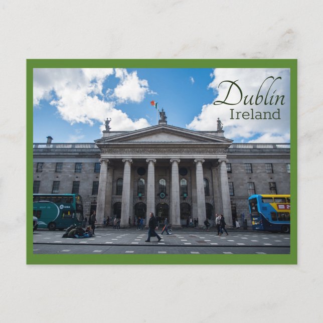 Postal GPO de Dublín (Anverso)