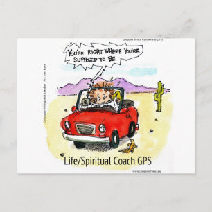 Postal GPS de Coach de Vida