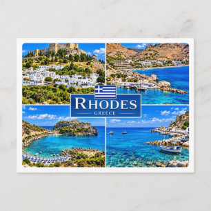 Postal GR Grecia - Rodas -