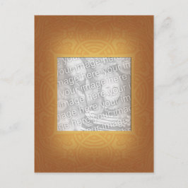 Postal Grabar en madera