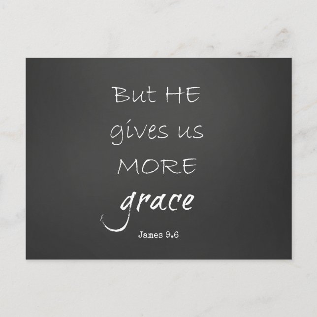 Postal Grace Bible Verse (Anverso)