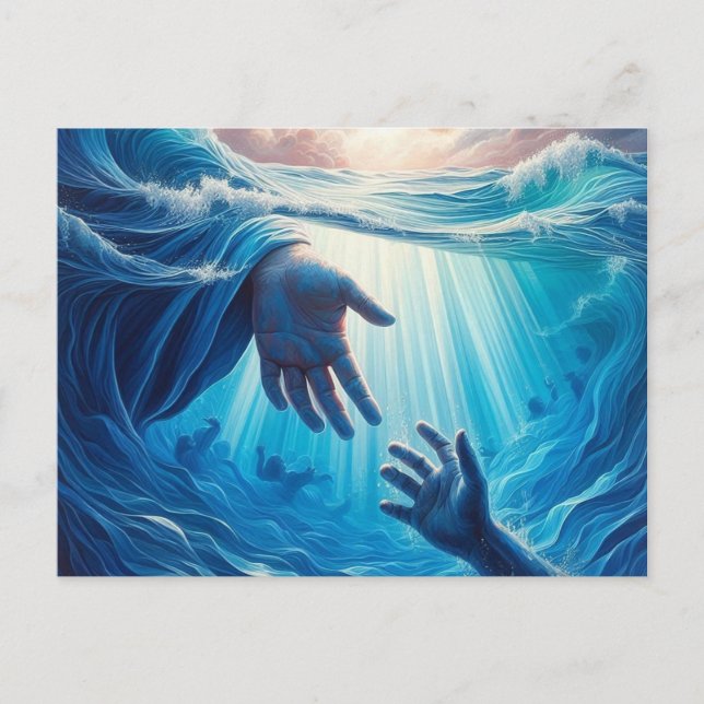 Postal Grace Debajo De La Superficie (Anverso)