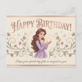 Postal Graceful Moments Birthday Card for Women