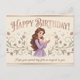 Postal Graceful Moments Birthday Card for Women