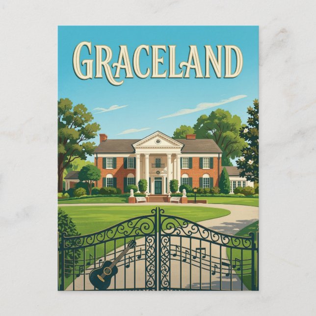 Postal Graceland (Anverso)