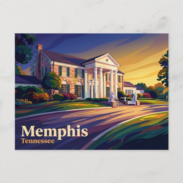 Postal Graceland USA (Anverso)