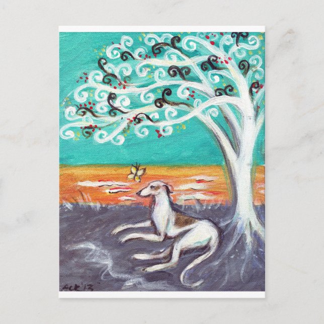 Postal Gracetil Greyhound (Anverso)