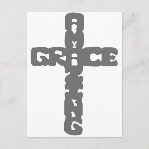 Postal Gracia-Amazing gris