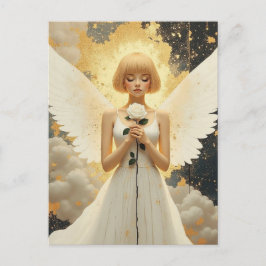 Postal Gracia Celestial | Ángel Hermoso y Rosa