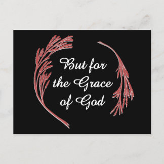 Postal Gracia Del Lema De La Recuperación De Dios Inspira