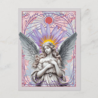Postal Gracia Radiante - Ángel del Amanecer