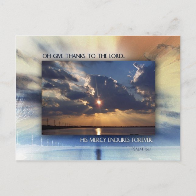 Postal Gracias (Anverso)