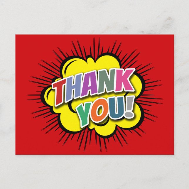 Postal Gracias (Anverso)