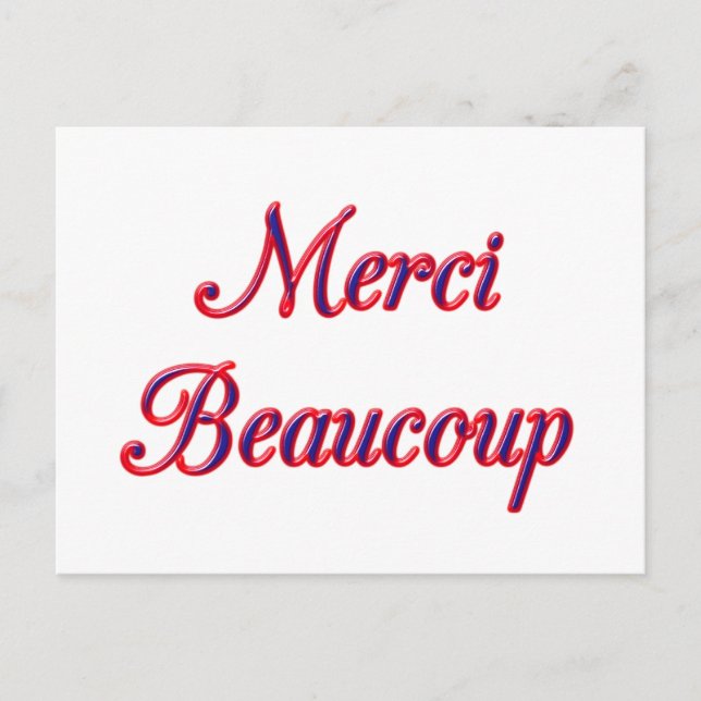 Postal Gracias (Anverso)