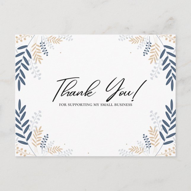 Postal Gracias! (Anverso)