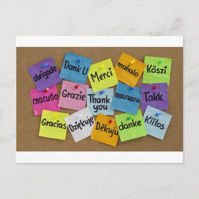 Postal gracias (Anverso)