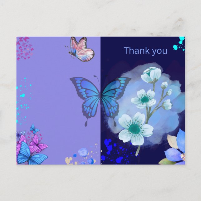 Postal gracias (Anverso)