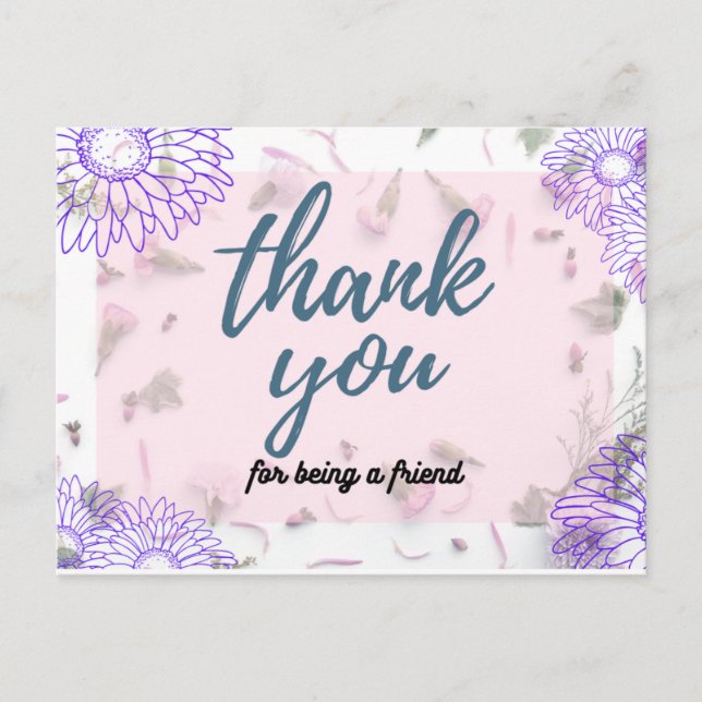 Postal gracias 2 (Anverso)