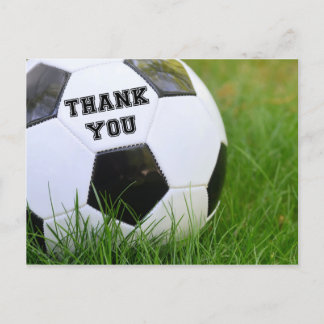 Postal Gracias a Classic Soccer Ball