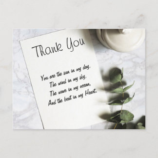 Postal Gracias a Greeting