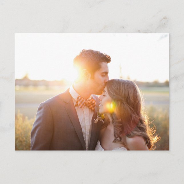 Postal Gracias a las cartas (Anverso)