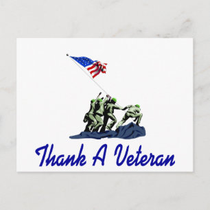 Postal Gracias A Un Veterano
