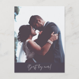 Postal Gracias al mejor Boda fotográfico moderno de la hi