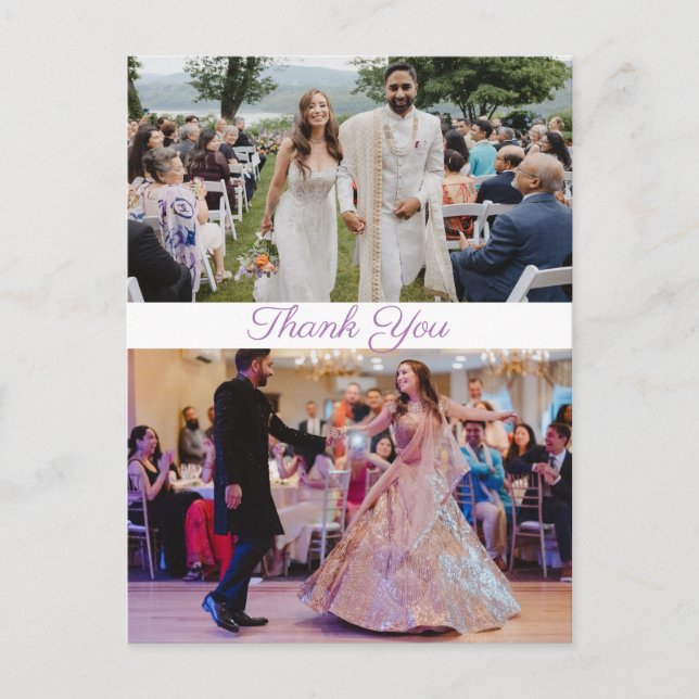 Postal Gracias Amor Simple (Anverso)