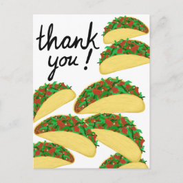 Postal ¡GRACIAS! Avalancha de Tacos Deliciosos