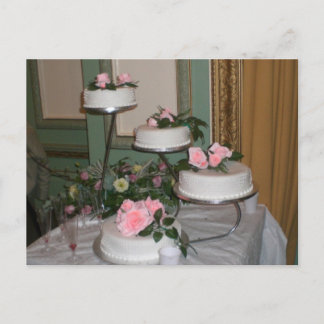 Postal Gracias Boda Cake