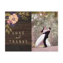 Gracias Boda de fotos de madera