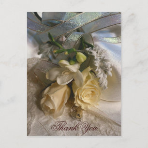 Postal Gracias Boda Postcard
