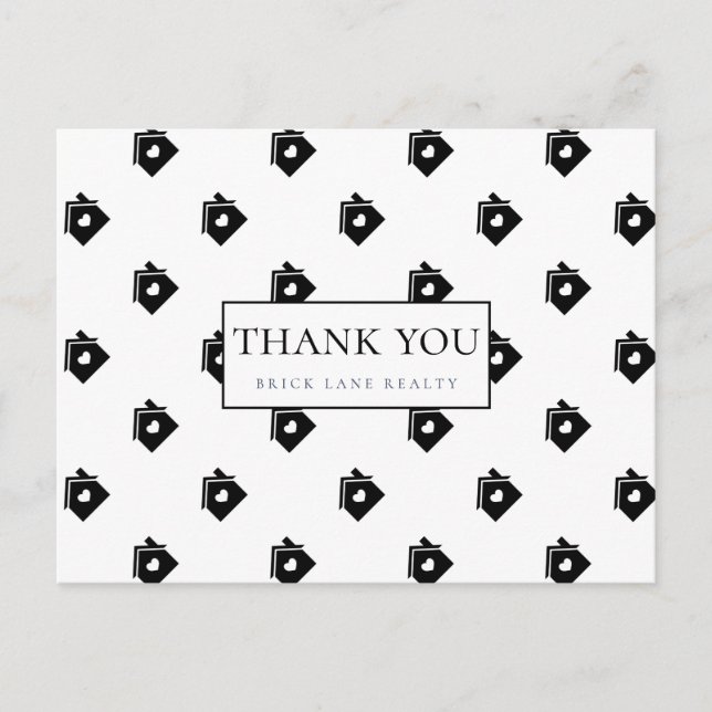 Postal Gracias Casas Inmobiliarias (Anverso)