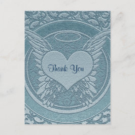 Postal Gracias | Compasión | Azul Claro