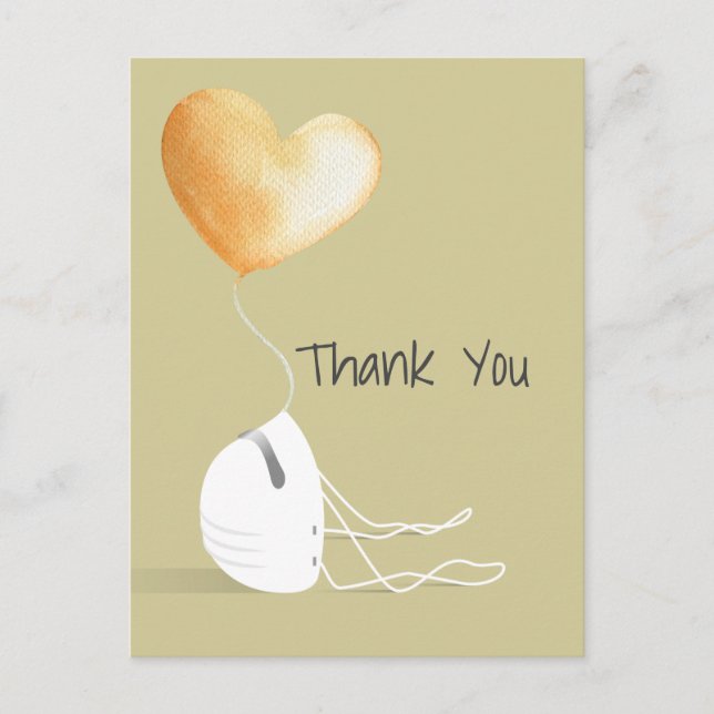 Postal Gracias - Coronavirus Edition (Anverso)