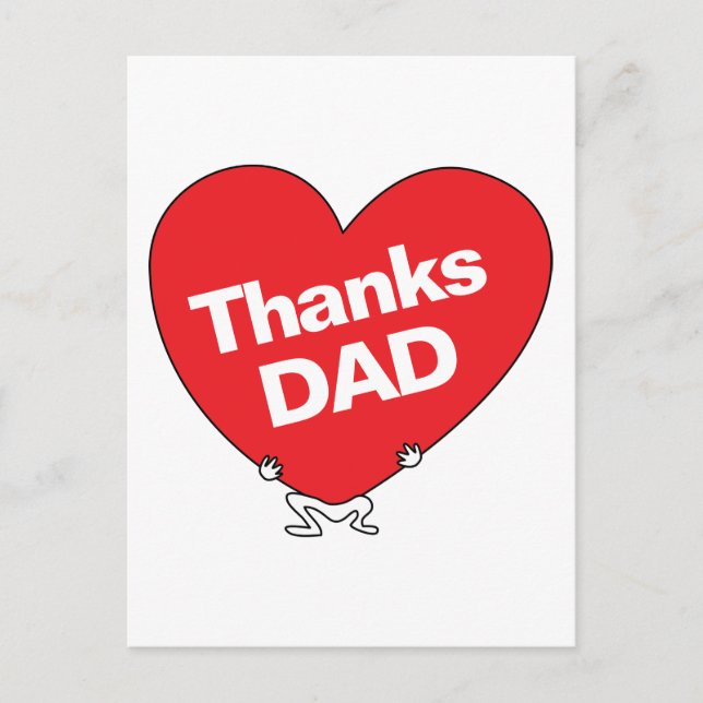 Postal Gracias DAD (Anverso)