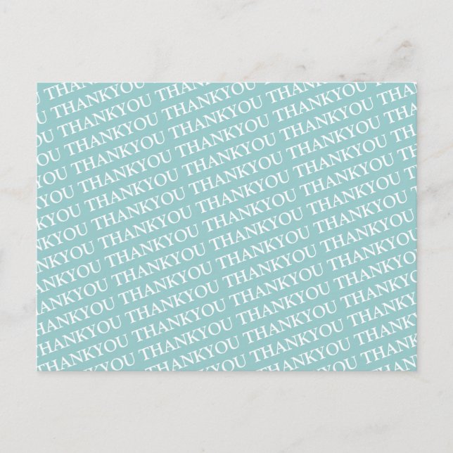 Postal gracias de patrón (Anverso)