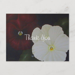 Postal Gracias Florales