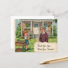 Postal "¡Gracias, Maestro!"