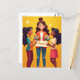 Postal "¡Gracias, Maestro!"