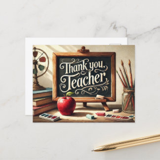 Postal "¡Gracias, Maestro!"