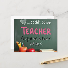 Postal "¡Gracias, Maestro!"