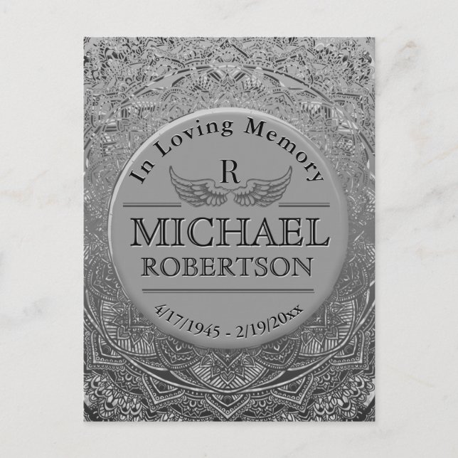 Postal Gracias | Monumento (Anverso)